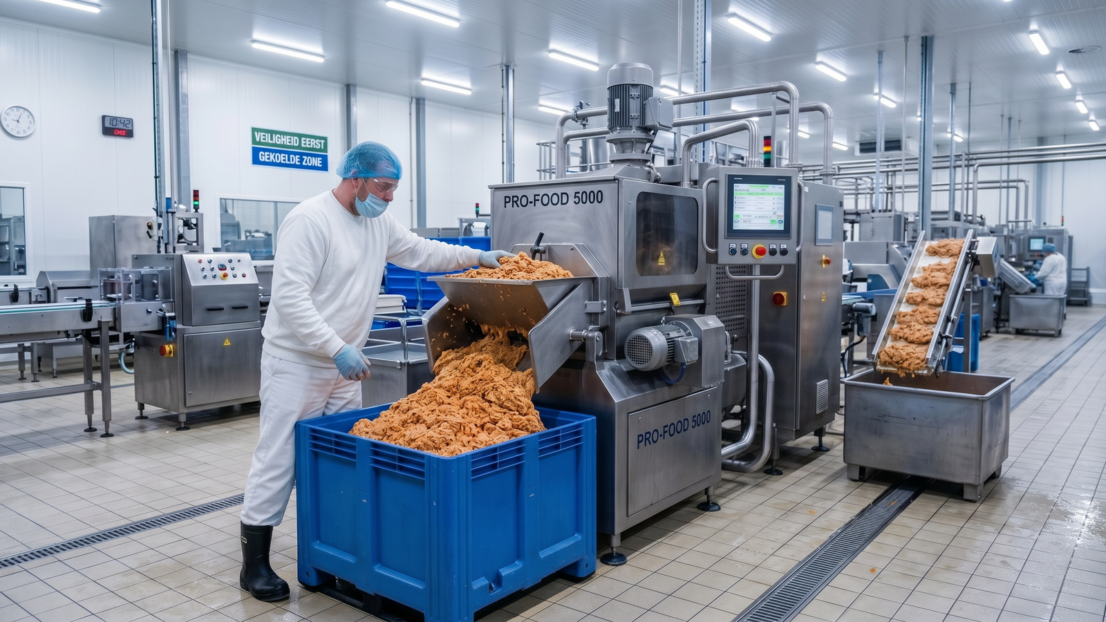 Food Factory Machine Operator Images Machine Operator - Chicken Factory | EU Force
